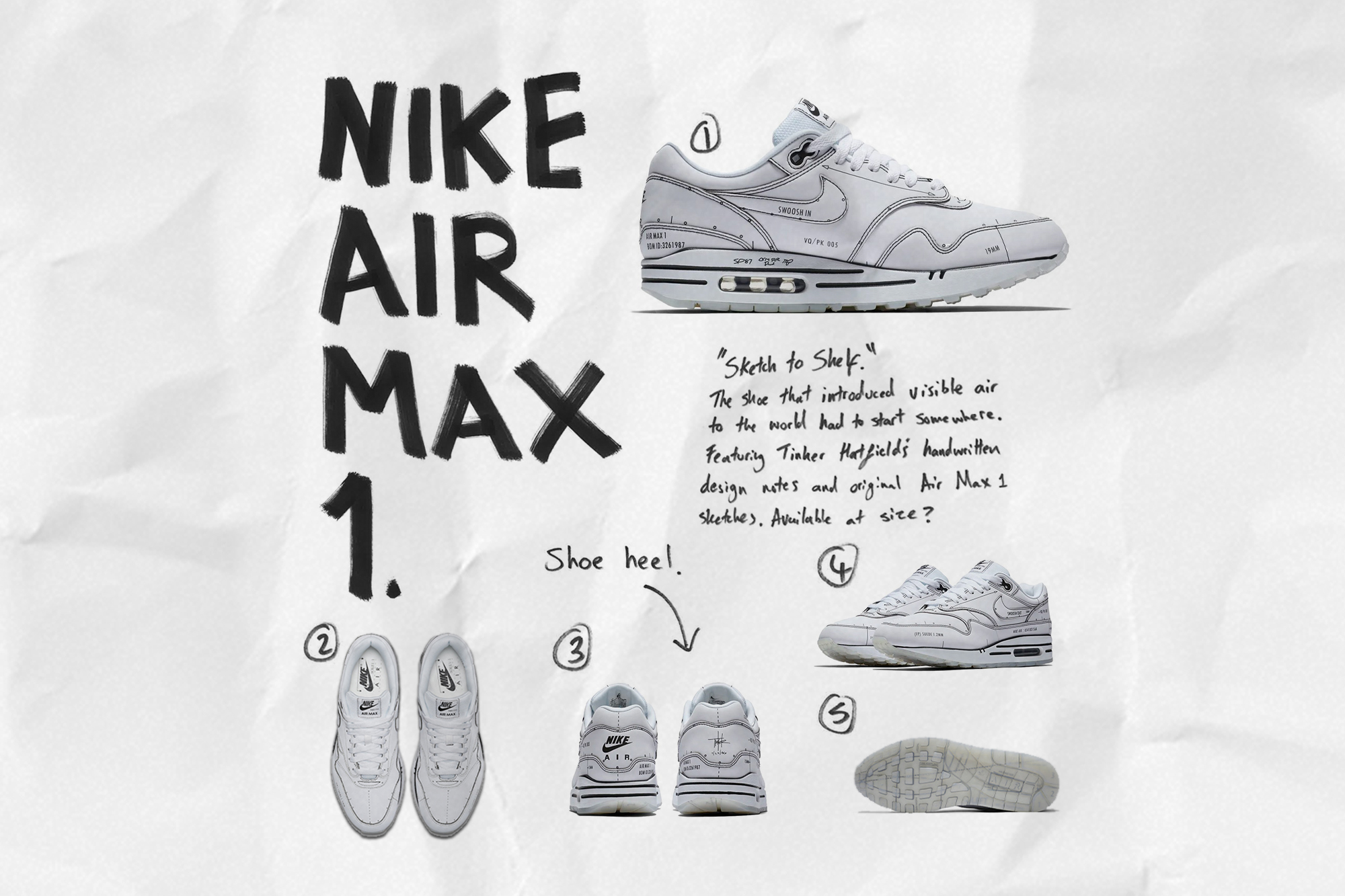Nike Air Max 1 Tinker 'Sketch To Shelf' - size? blog
