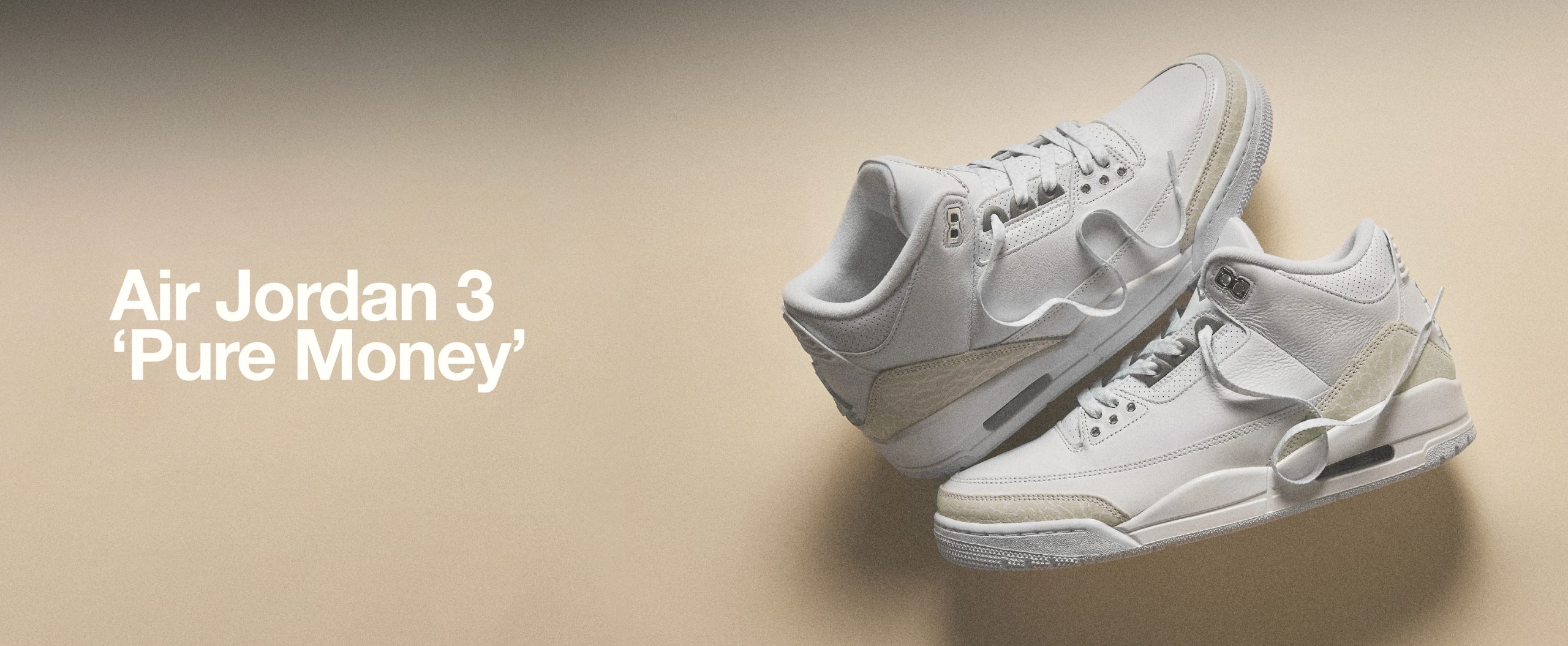 Air Jordan 3 Retro 'Pure Money' - size? blog